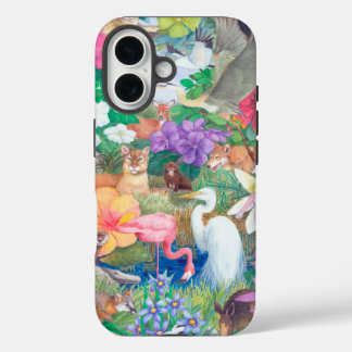 Coque iphone de la flore et de la faune tropicales