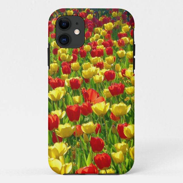Coque iphone de la Mer des Tulipes (Dos)