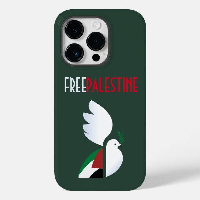 Coque iphone de la Palestine libre - Déclaration p (Verso)