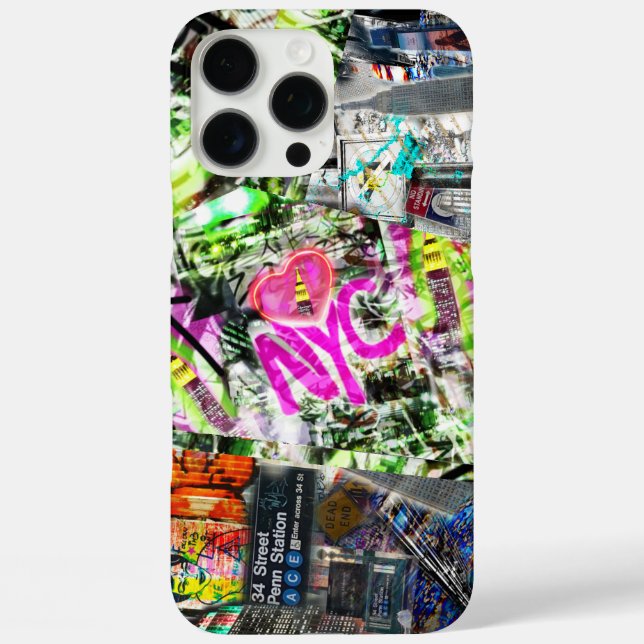 Coque iphone de l'Empire des Graffitis de New York (Verso)