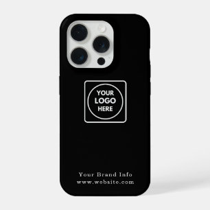 Coque iphone de logo d'entreprise personnalisé   E