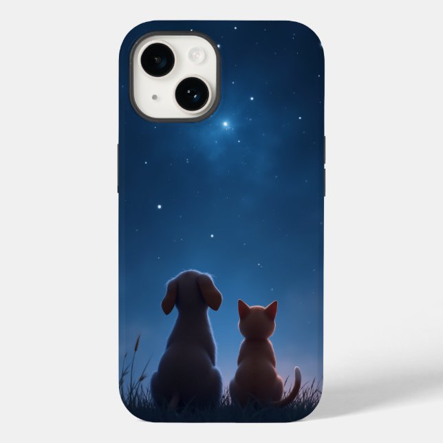 Coque iphone de marionnettes et chaton (Verso)