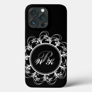 Coque iphone de monogramme