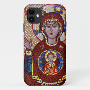 Coque iphone de mosaïque d'icône