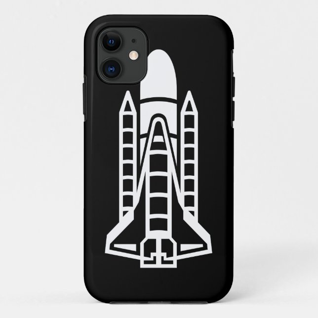 Coque iphone de navette spatiale | Couverture télé (Dos)