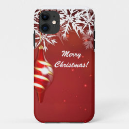 Coque iphone de Noël rouge