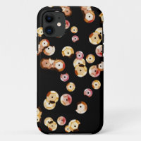 Coque iphone de paillette