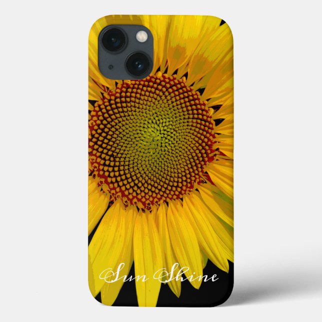 Coque iphone DE PHOTO DU SOLEIL DE LA SOLEIL 13 (Verso)