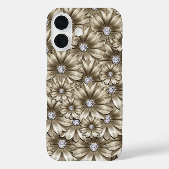 Coque iphone de pierres gemmes (Verso)