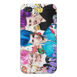 Coque iphone de plastique de Kawaii