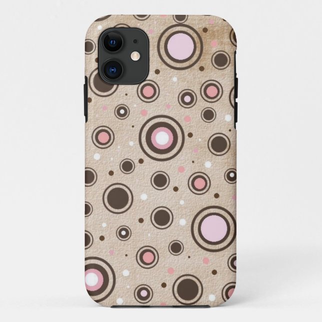 Coque iphone de points Sassy Polka (Dos)