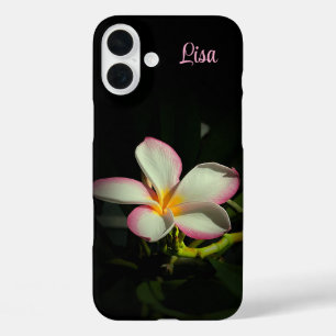 Coque iphone de pomme rose personnalisé