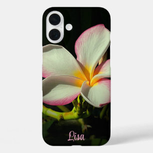 Coque iphone de pomme rose personnalisé