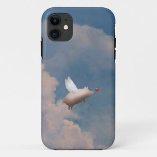 coque iphone de porc volant