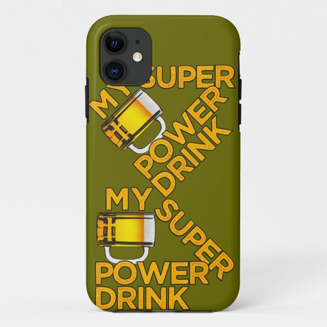 Coque iphone de Power Drink (Dos)