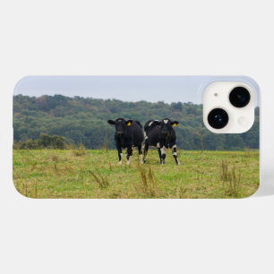 Coque iphone de problèmes de bovins doubles