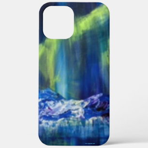 Coque iphone de Réflexions glaciaires de l'Alaska