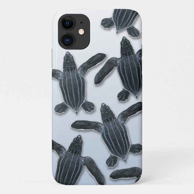 Coque iphone de tortue luth (Dos)