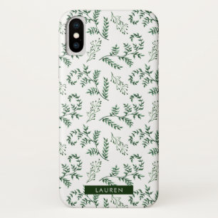 Coque iphone de verdure d'hiver