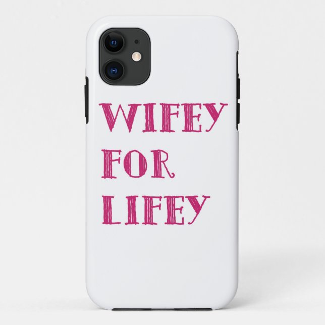 Coque iphone de Wifey (Dos)