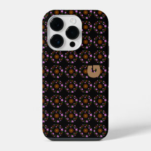 Coque Pour iPhone 14 Plus Décor de la Personnaliser monographique