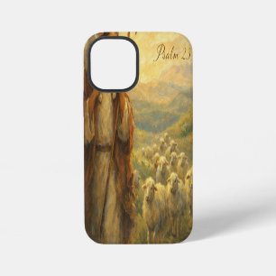 Coque iPhone 12 Mini Décor mural Jésus Bon Pasteur