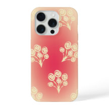 Dégradé esthétique avec fleurs
