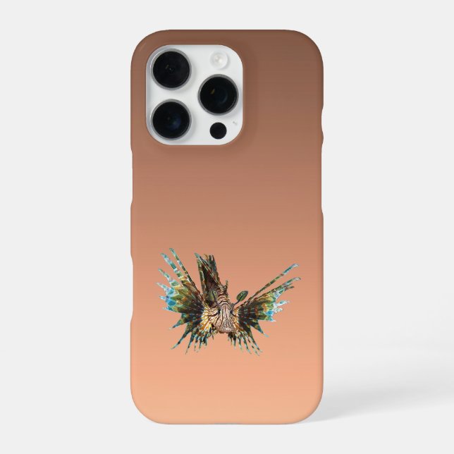 Coque iPhone Dégradé pêche - clair à profond | Humeurs saisonni (Verso)