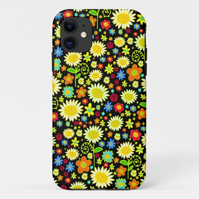 Coque iphone des fleurs de printemps (Dos)