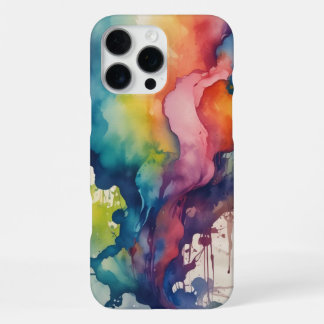 Coque iPhone 16 Pro Max Design aquarelle unique - Parfait pour les amateur