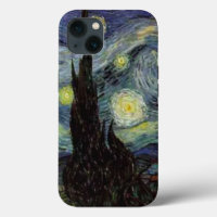 Détail Nuit étoilée de van Gogh