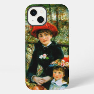 Etui iPhone 13 Deux Sœurs sur la terrasse