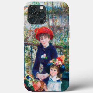 Etui iPhone 13 Pro Max Deux Sœurs (Sur la Terrasse) Pierre Auguste Renoir
