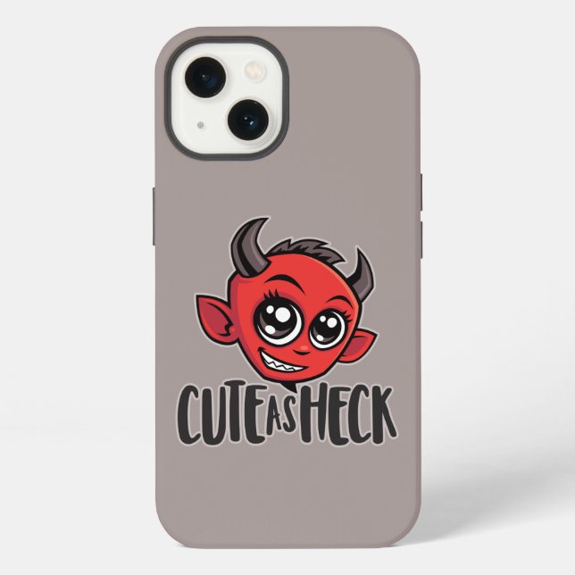 Coque iPhone Diable mignon à souhait (Verso)