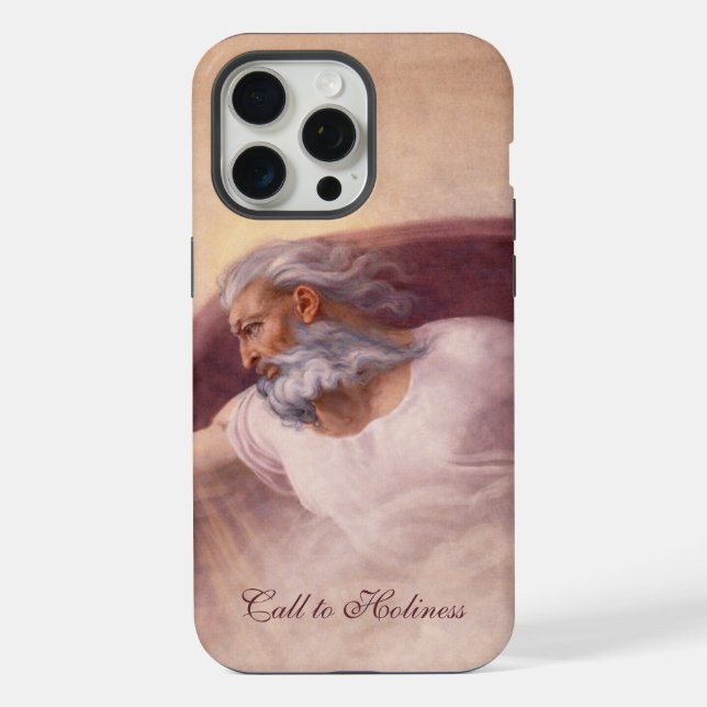 Coque iPhone Dieu le Père Bénédiction Divine (Verso)