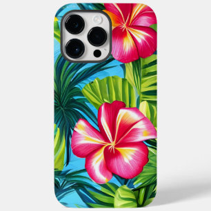 Coque iphone d'impression hawaïen tropical