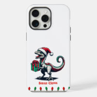 dinosaure mignon à Santa hat Otterbox Coque