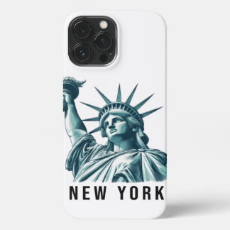 Etui iPhone 13 Pro Max Diseño New York minimalista