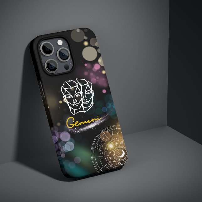 Coque iPhone Dossier téléphonique Gemini (Créateur téléchargé)