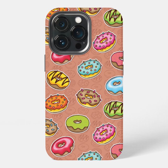 Coque iPhone Doughnuts  (Dos)