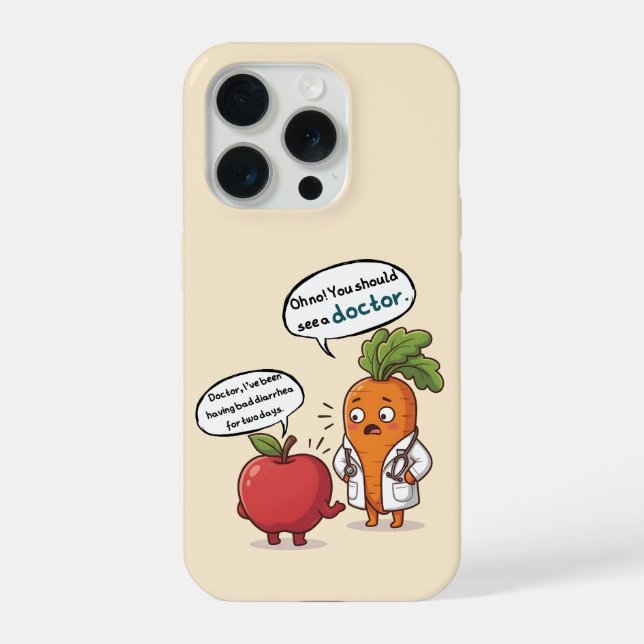 Coque iPhone ​Dr. Carrot with His First Patient Funny  (Verso)