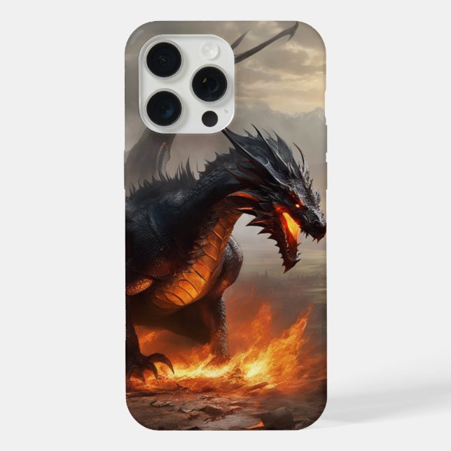 Coque iPhone Dragon (Verso)