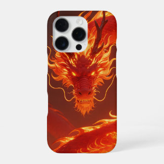 Coque iPhone 16 Pro Dragon de Feu Ardente | Dragon Fantastique de Flam