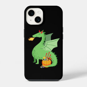 Coque Pour iPhone 14 Dragon Halloween