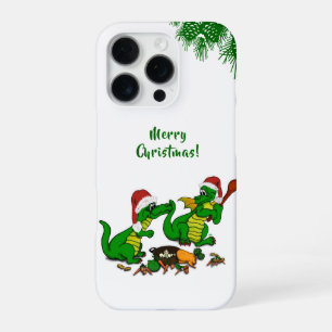 Coque iPhone 16 Pro Dragons - Joyeux Noël ! - aujourd'hui je vais cuis