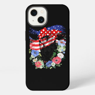 Etui iPhone 13 Drapeau américain du 4 juillet Drapeau américain P