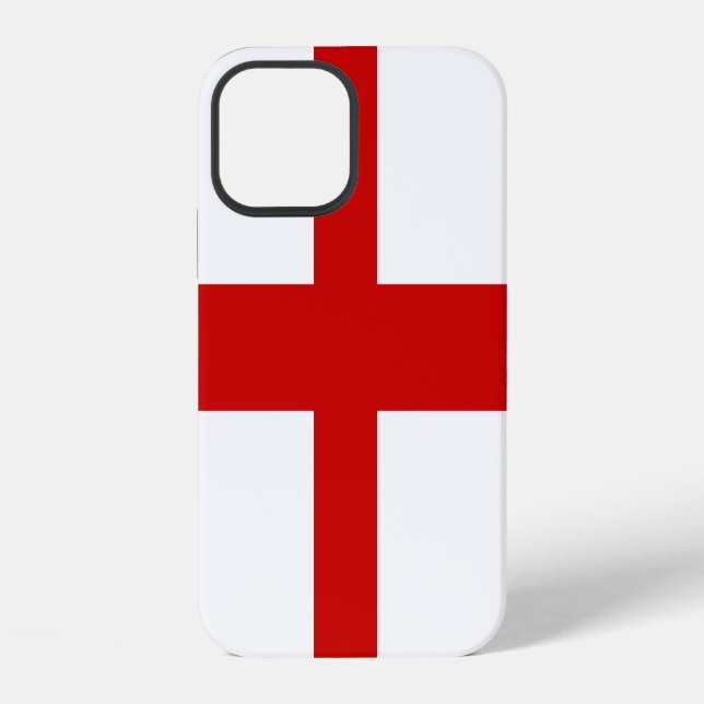 Coque iPhone Drapeau d'Angleterre (Verso)