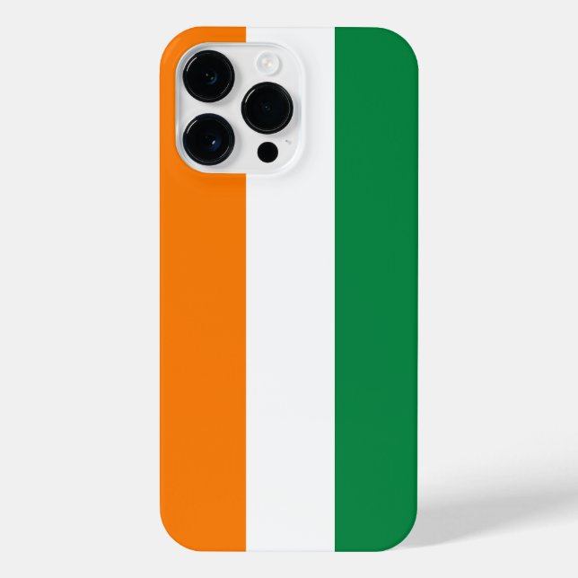 Coque iPhone Drapeau de Côte d'Ivoire (Verso)