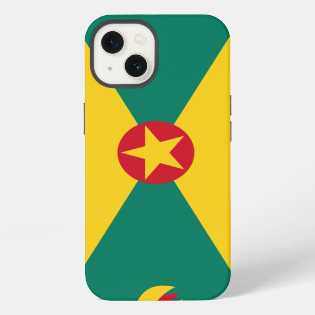 Coque iPhone Drapeau de Grenade (Verso)