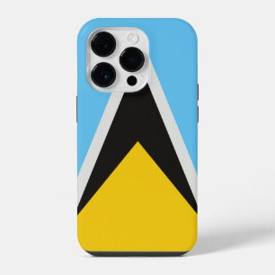 Coque Pour iPhone 14 Plus Drapeau de Sainte-Lucie